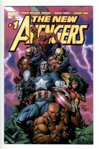 THE NEW AVENGERS #1's-- 3 DIFFERENT #1's!! a)FF, b)1st QUEEN VERANKE