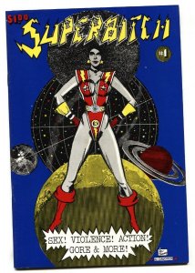 Superbitch #1 1977-California comix-rare underground comic book