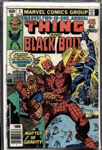 Marvel Two-in-One Annual #4 Newsstand Edition (1978) Black Bolt
