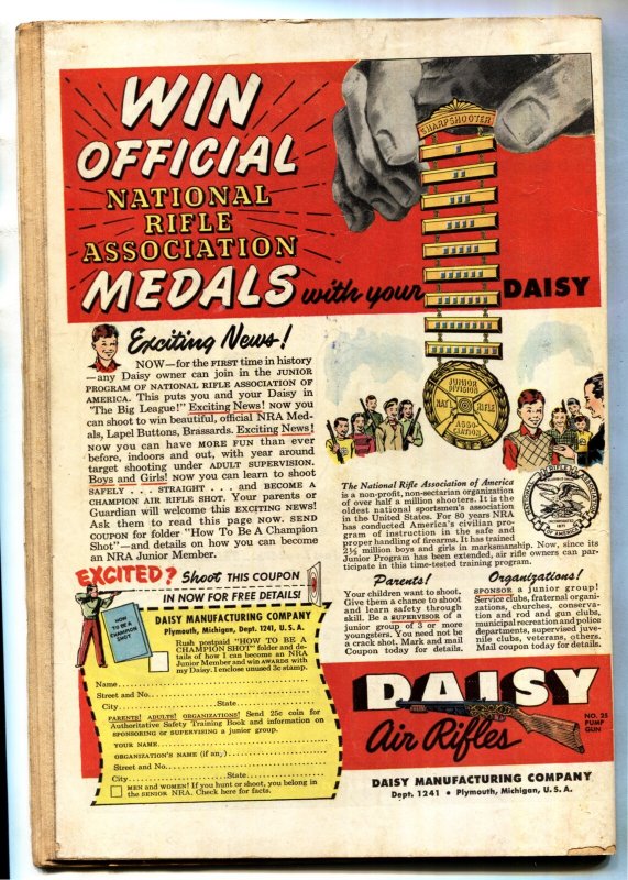 Tom Mix Western #40 comic book 1951 Fawcett-GOLDEN-AGE