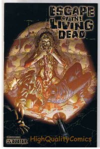 ESCAPE of the LIVING DEAD 1, NM, Gore, Avatar, Zombies,2005,more horror in store