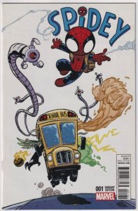 Spidey #1 Young Cover (2016) Spider-Man