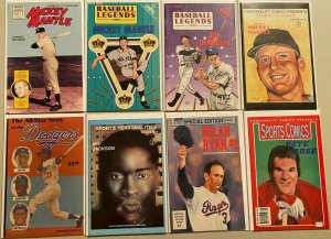 Baseball comic lot 18 difference avg 8.0 VF