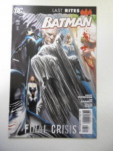Batman #683 (2009) Ross Cover VF+ Condition