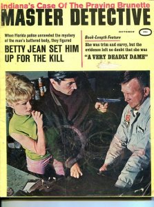 MASTER DETECTIVE-OCT 1967-G-MURDER-KIDNAP-RAPE-STRANGLING-SPICY- G