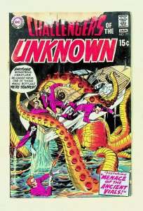 Challengers of the Unknown #77 (Dec 1970-Jan 1971, DC) - Good- 