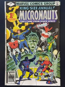 Micronauts Annual #1 (1979) NM (Direct) Steve Ditko 1st App of Hornetdroid