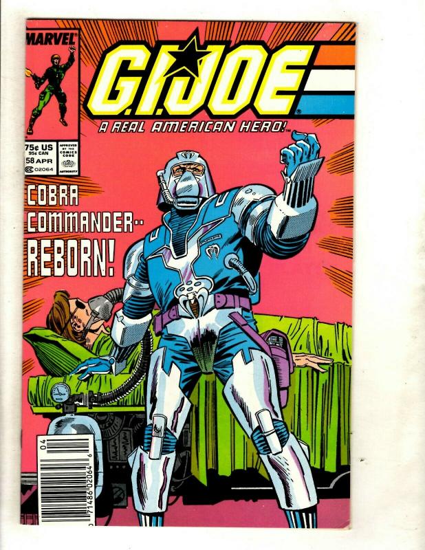 12 G.I. Joe Marvel Comics # 40 45 47 48 51 52 53 54 56 57 58 59 Cobra WS11 