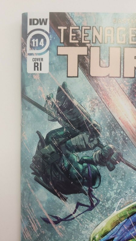Teenage Mutant Ninja Turtles #114 1:10 Hervas Incentive Variant! IDW Comics 2021