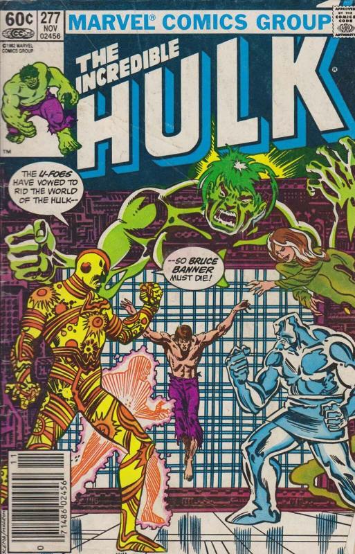 Incredible Hulk, The #277 (Mark Jewelers) VG; Marvel | low grade comic - save on