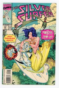 Silver Surfer #91 (1987 v3) Ron Marz Ron Lim FN+