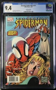 Amazing Spider-Man #511 2004 Marvel Comics CGC 9.4 Newsstand
