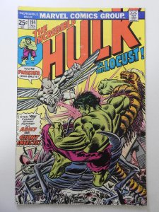 The Incredible Hulk #194 (1975) VG Condition
