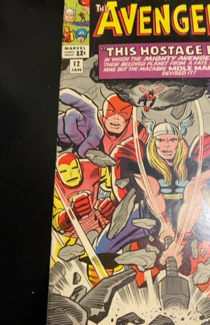 The Avengers #12 (1965) behold the mole man