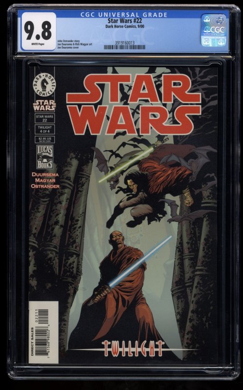 Star Wars #22 CGC NM/M 9.8 White Pages