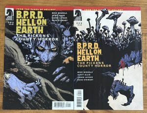 BPRD Hell On Earth The Pickens County Horror #1,2 Dark Horse Mike Mignola Set