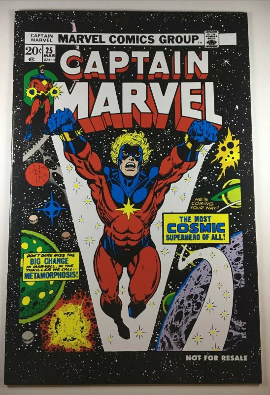 Captain Marvel #25 April 2006 NM! White Pages!