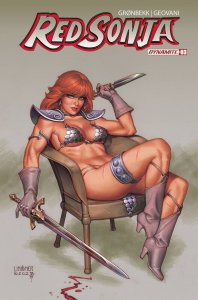 Red Sonja 2023 #3 Cover G 1:10 Linsner Variant Dynamite Entertainment 2023 EB114