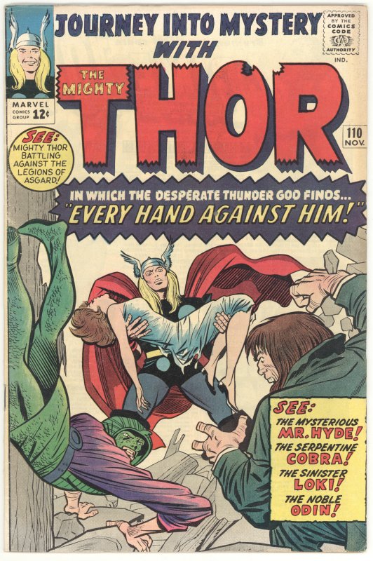 Journey into Mystery #110 (1964) Thor!