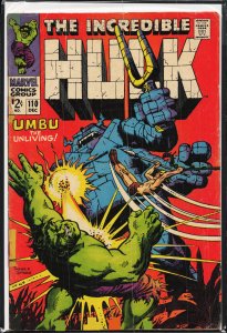 The Incredible Hulk #110 (1968) Hulk