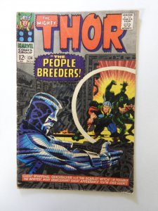 Thor #134 (1966) VG condition 1/4 spine split