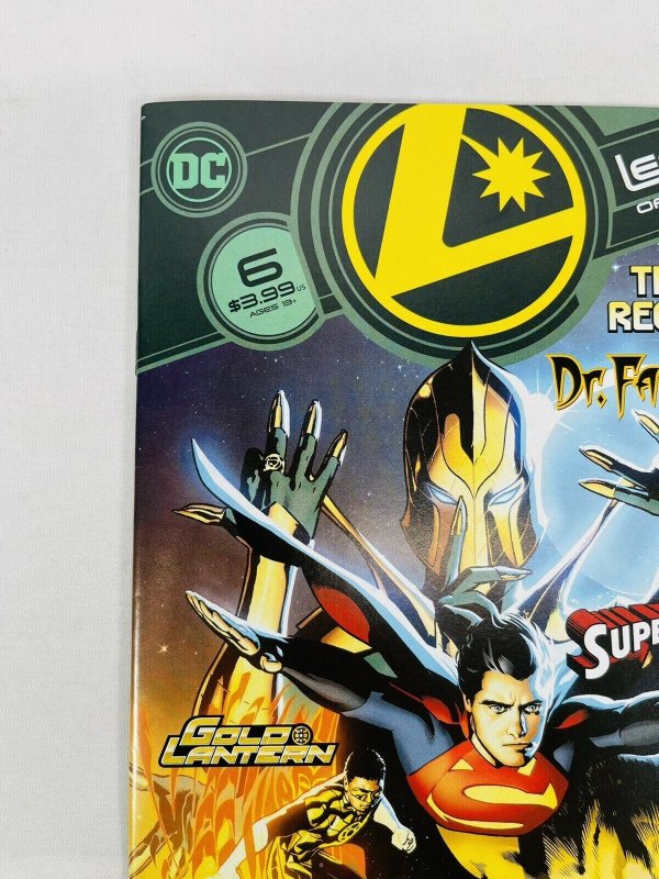 Legion of Super-Heroes #6 DC Comics 2020 Brian Bendis, 1st App Gold Lantern NM!