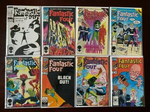 Copper Age Fantastic Four lot 16 different from #253-300 avg 7.0 FN VF (1983-87) 