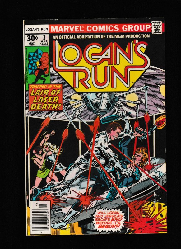 Logan's Run #3 (1977) VF-