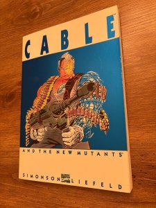 Cable & The New Mutants Marvel Comics TPB Graphic Novel Comic Book XForce 9 J387