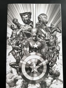 ULTIMATE INVASION 1 MICO SUAYAN VIRGIN B&W SKETCH VARIANT NM 2023