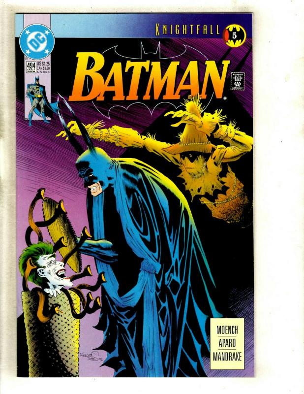 Batman Knightfall COMPLETE 19 Part DC Comics Series # 1-19 492-500 659-666 SM8