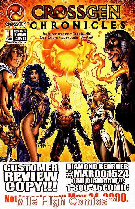 CROSSGEN CHRONICLES (2000 Series) #1 REVIEW Very Good Comics Book