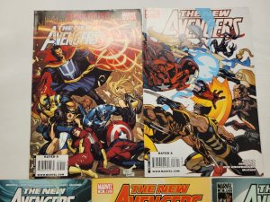 5 The New Avengers Marvel Comic Books #53 56 58 59 60 26 TJ7