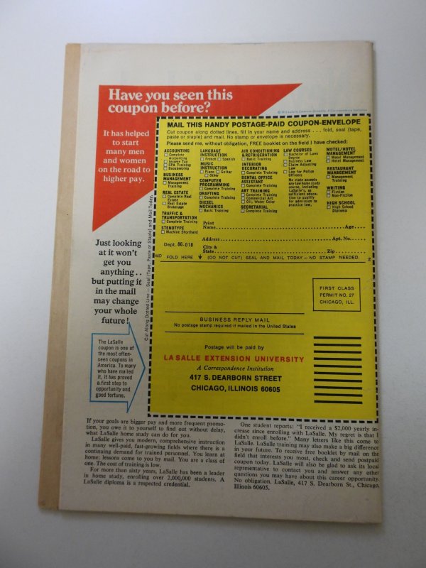 Captain Marvel #25 (1973) FN condition  moisture damage