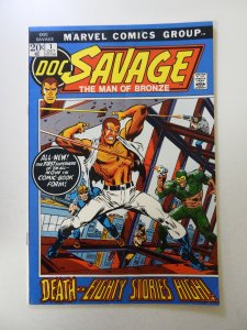 Doc Savage #1 (1972) VG+ condition subscription fold