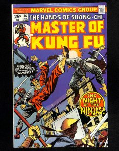 Master of Kung Fu #36 (1976)