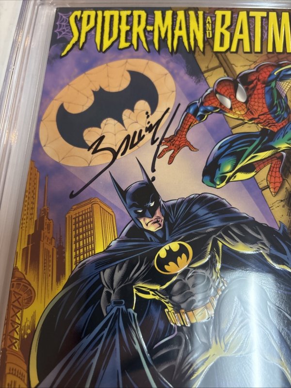 Spider-Man Batman Disordered Minds (1995) # NN (CGC 9.6 SS) Signed Mark Bagley