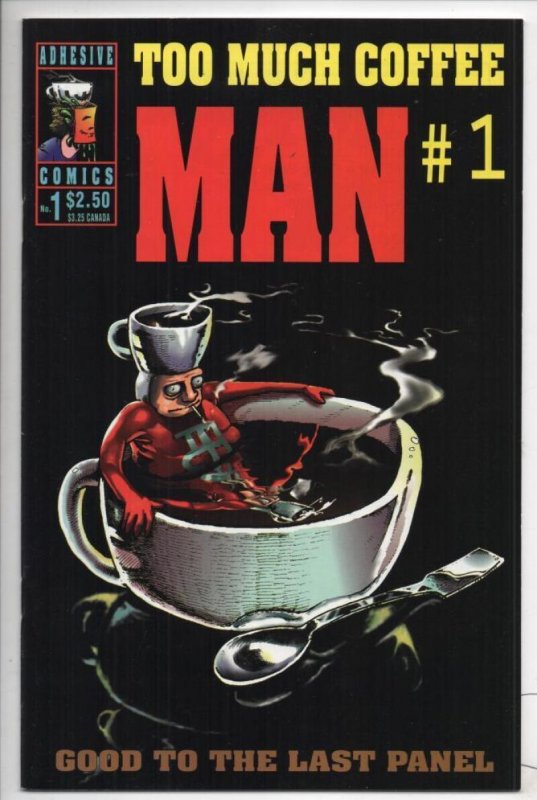 TOO MUCH COFFEE MAN #1, NM-, Shannon Wheeler, Java, Joe, 1993, 1st, expresso