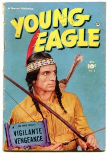 Young Eagle #7 1951- Golden Age Fawcett Western VG- 