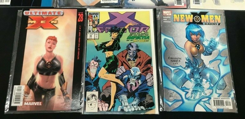 X-MEN 7PC LOT (FN/VF) GIRL COVERS!! 1988-2004
