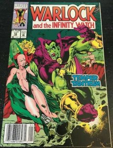 Warlock and the Infinity Watch #12 Marvel Comics Newsstand January 1993 (VF+)