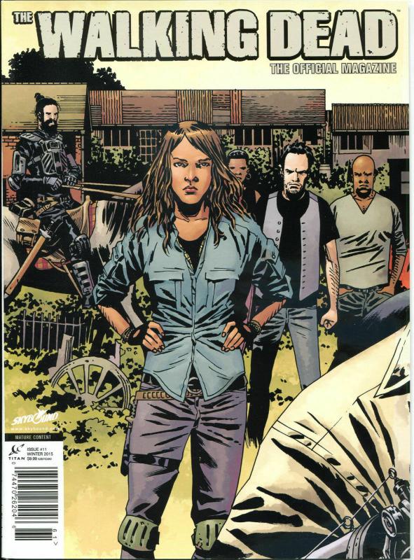 WALKING DEAD MAGAZINE #11, VF, Zombies, Horror, Robert Kirkman, TWD, 2012, ADX