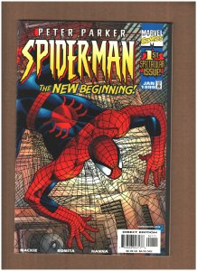 Peter Parker, Spider-man #1 Marvel Comics 1999 John Romita Jr. VF 8.0