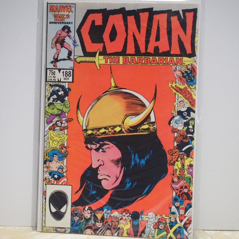 Conan the Barbarian #188 (1986) NM Unread