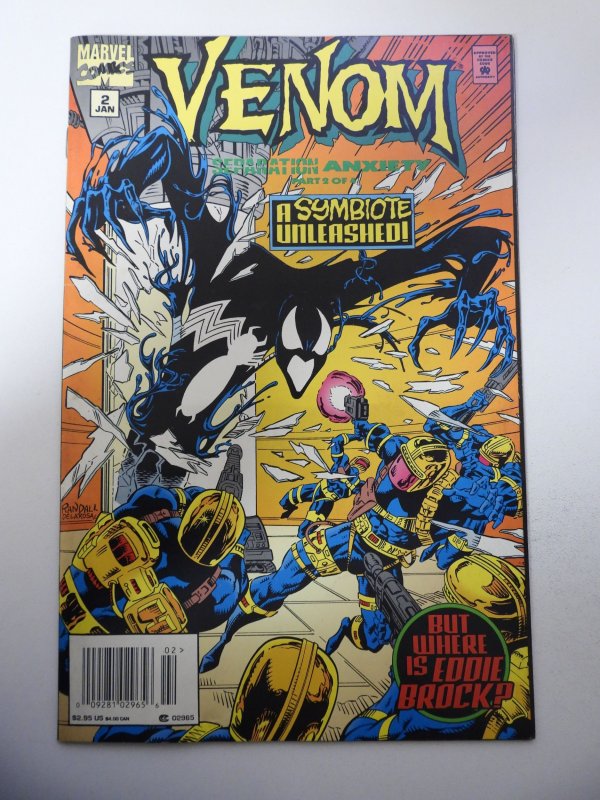 Venom: Separation Anxiety #2 (1995) FN- Condition Indentions on fc