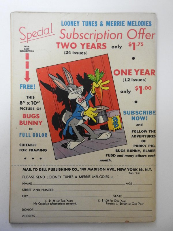 Looney Tunes and Merrie Melodies Comics #81 (1948) FN Condition!