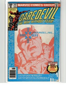 Daredevil #167 Newsstand Edition (1980) Daredevil [Key Issue]