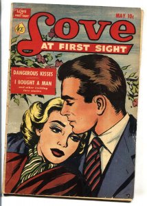 Love at First Sight #15 comic book 1952- Ace Golden Age Romance-G/VG