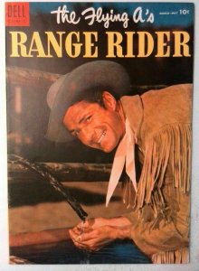 Flying A's Range Rider #9 Dell 1955 FN+ Golden Age Comic Book 1st Print