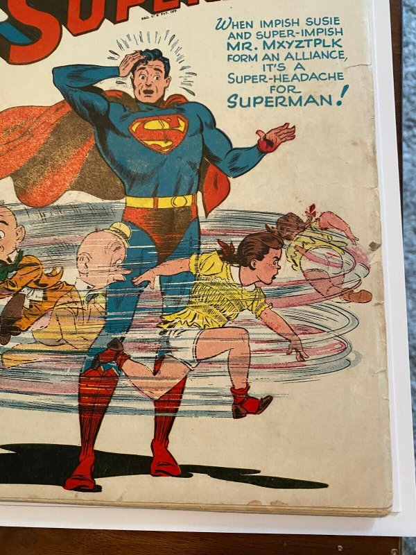 Superman #40 Very Nice Unrestored Golden Age DC Superhero Comic Mr. Mxyztplk!